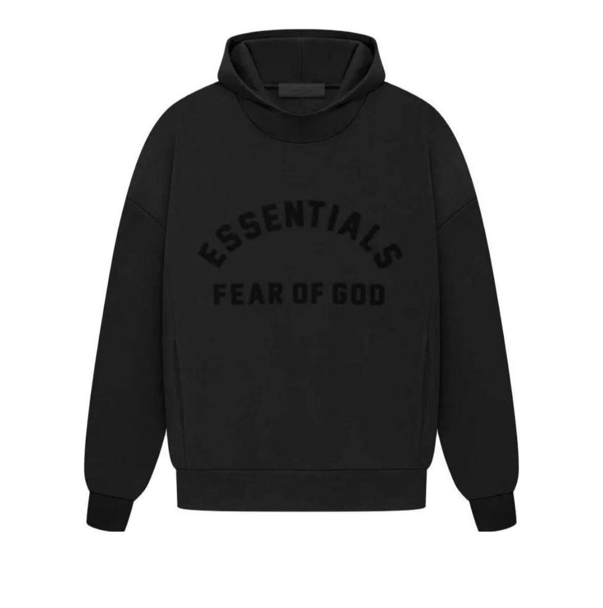Fear of god Essentials SS23 Arch Logo Hoodie ‘Jet Black’