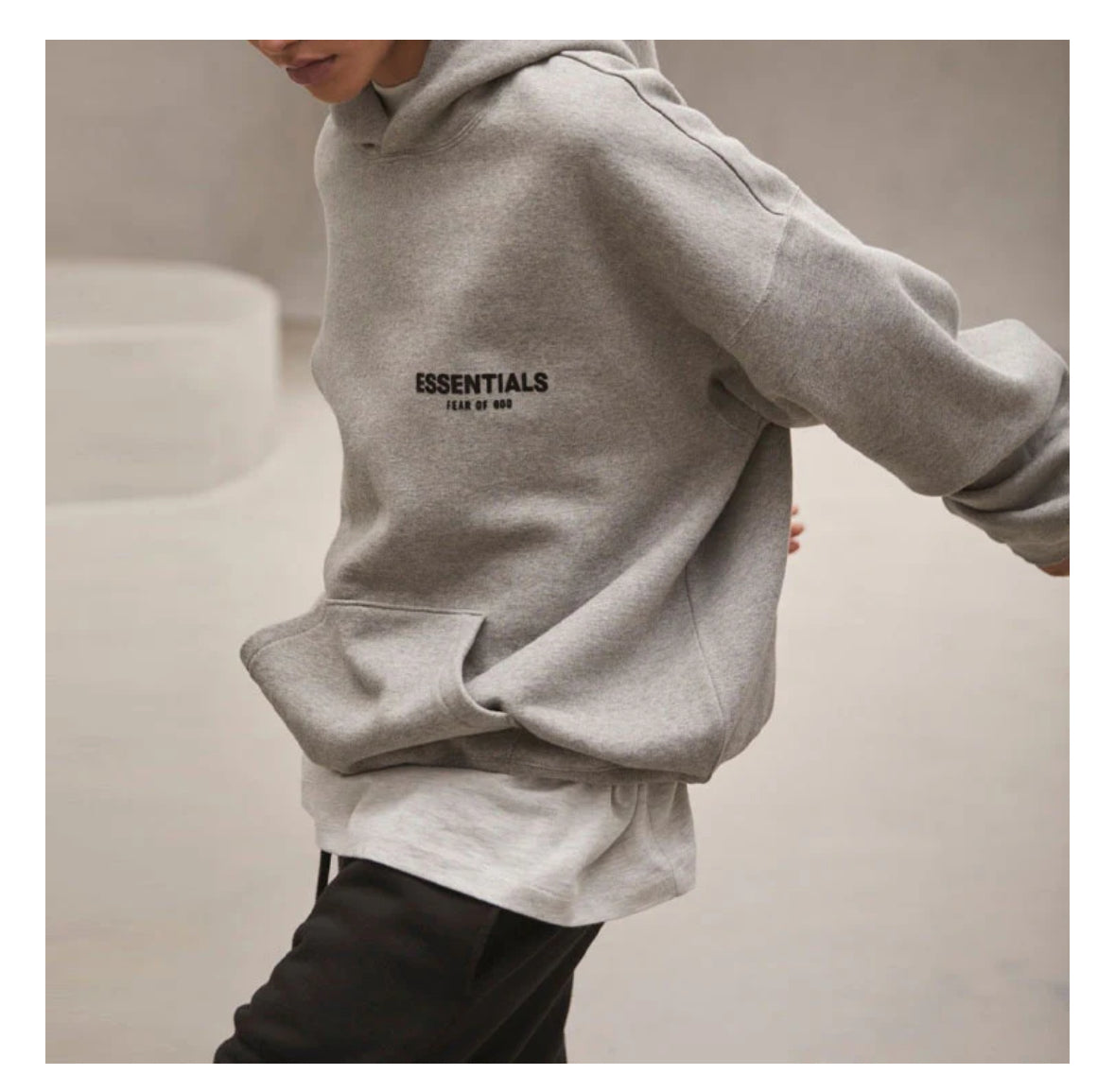 Fear of God Essentials Hoodie SS22 ‘Dark Oatmeal’