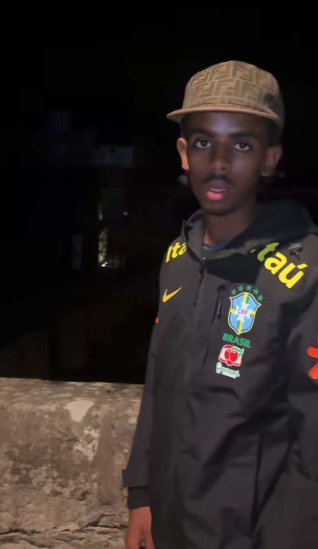Veste Brésil noir